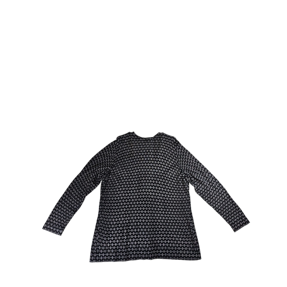 Charter Club Black and Gray Wonen"s Cardigan - Picture 3 of 4